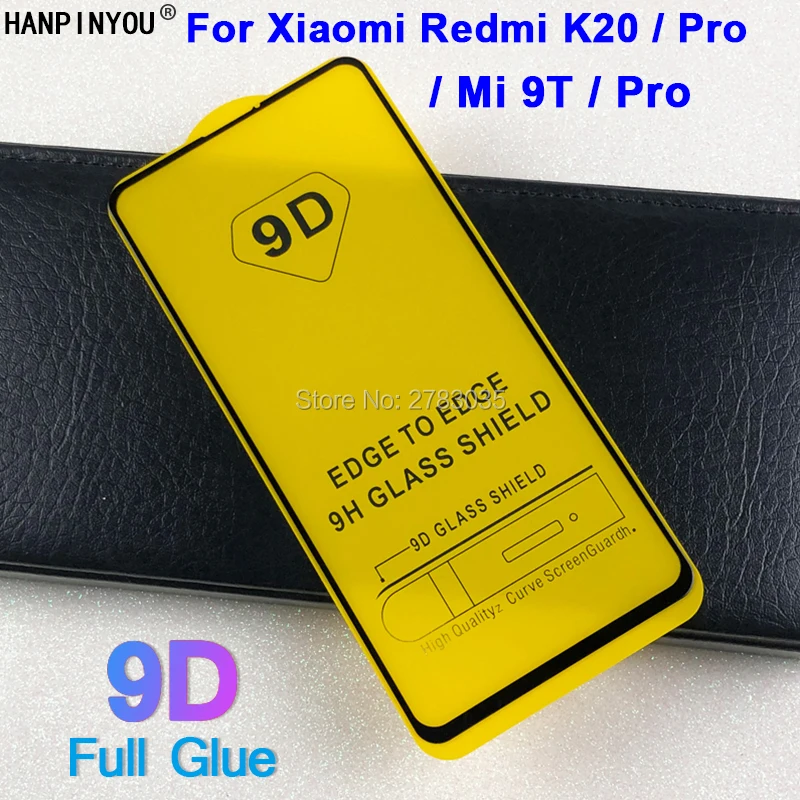 Для Xiaomi Redmi K20 Pro / Mi 9T 6 39 &quot5D 6D 9D полное клеевое Покрытие Закаленное стекло пленка