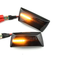 2pcs dynamic side marker turn signal light sequential blinker for opel insignia for astra for zafira corsa for chevrolet cruze