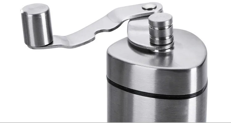 Портативная кофейная керамика мельница из нержавеющей стали ручная для кофе 40 г