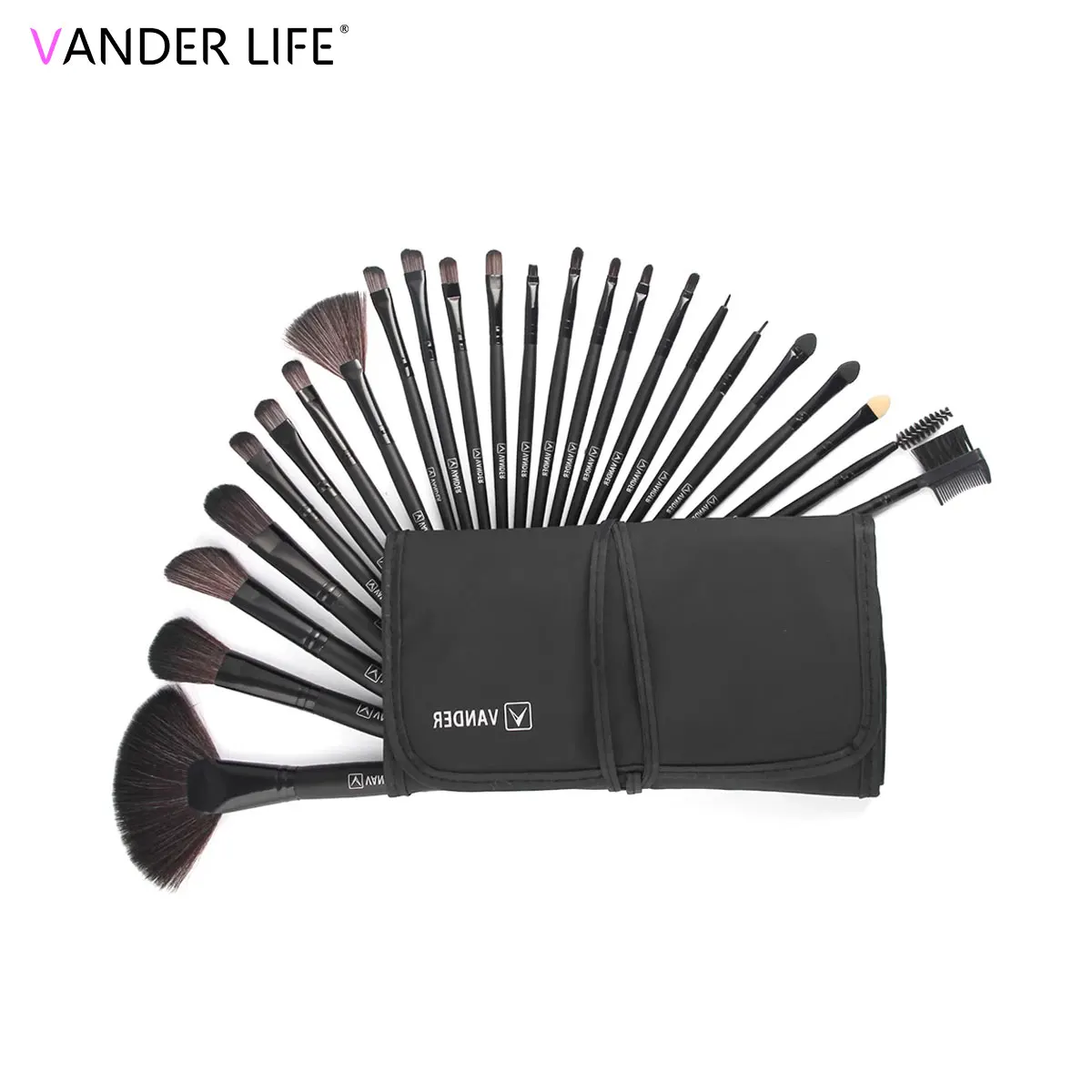 32 шт. профессиональные черные кисти для макияжа | Красота и здоровье