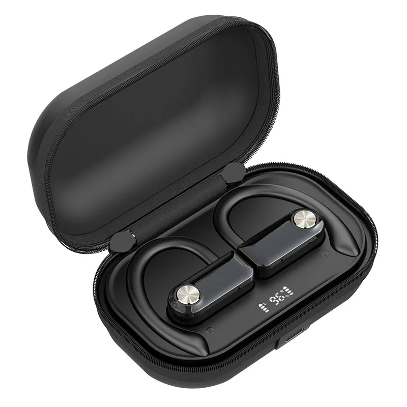 

Новинка 2021, Bluetooth-наушники 5,1, Спортивные Беспроводные наушники, время прослушивания музыки 15 часов, светодиодный дисплей мощности, игровая ...