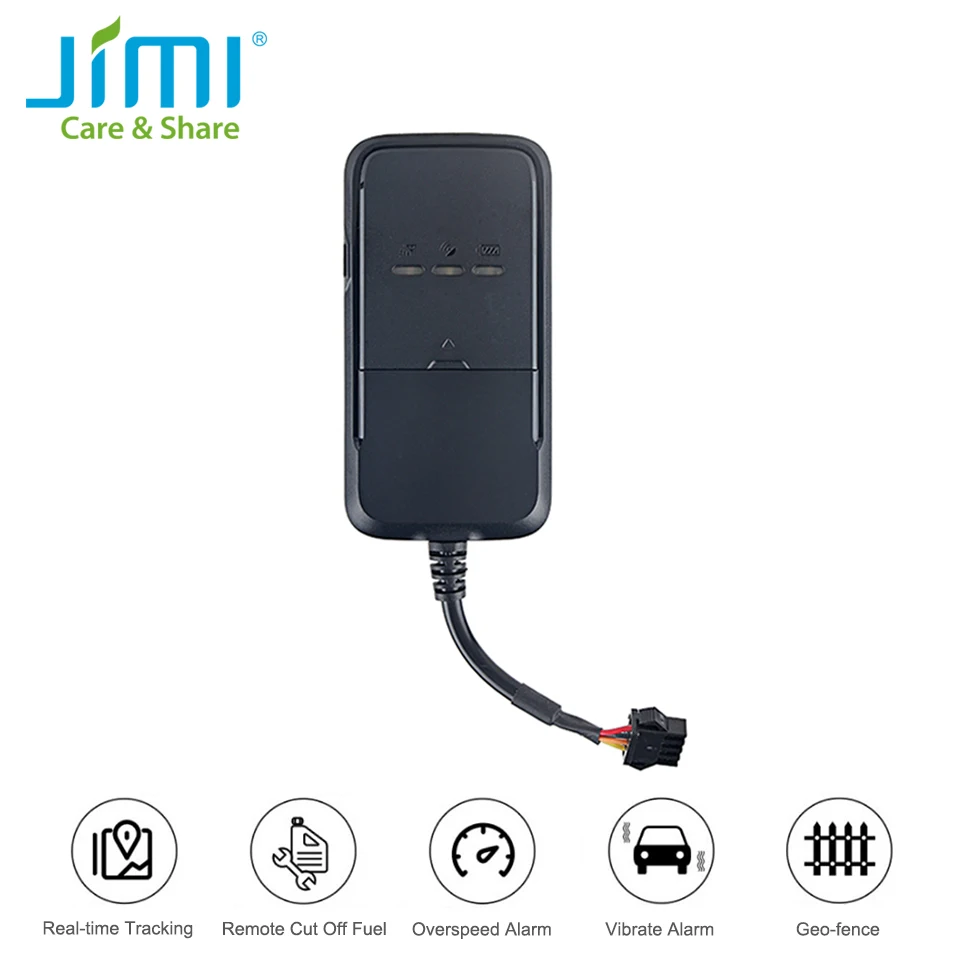Jimi JV200 Мини Автомобильный GPS трекер в режиме реального времени Противоугонный