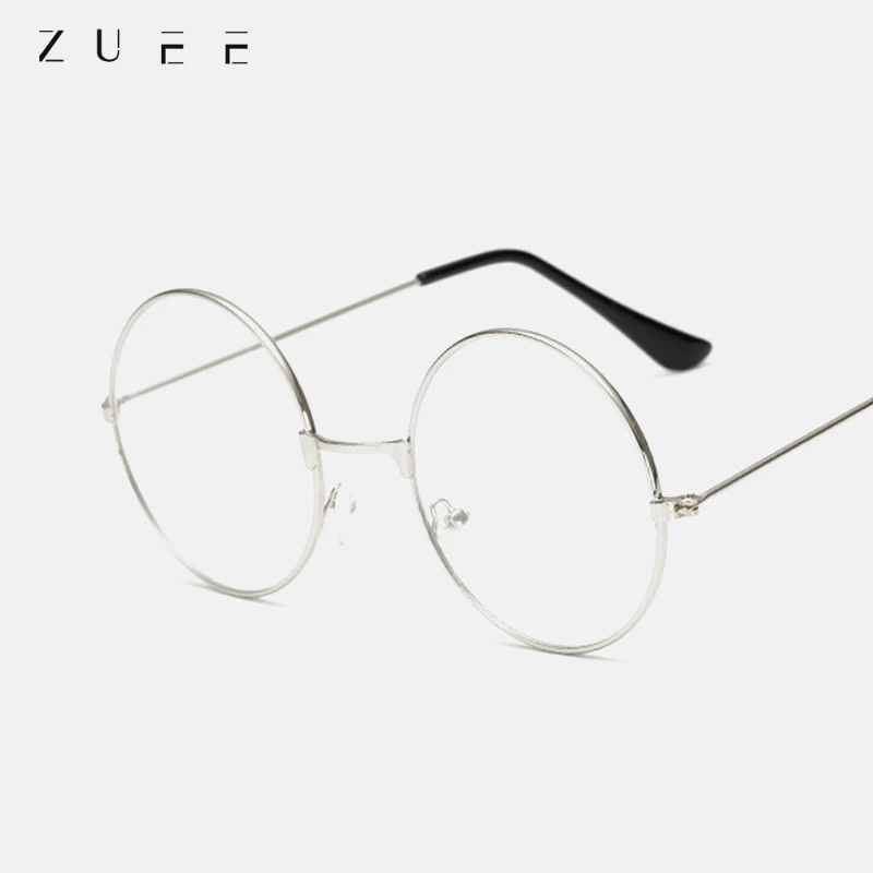 

Fashion Classic Round Frame Glasses Retro Personality Art Metal Frame Glasses Simple Creative Casual Unisex Glasses
