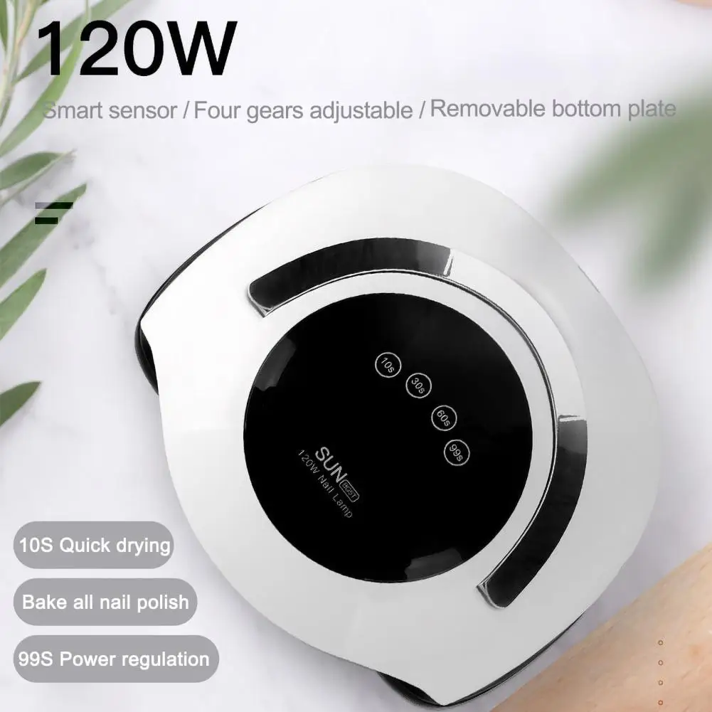 120W Automatic Sensor Faster Nail Dryer UV Lamp for Salon Fingernail Toenail лампа для сушки ногтей Accessories | Красота