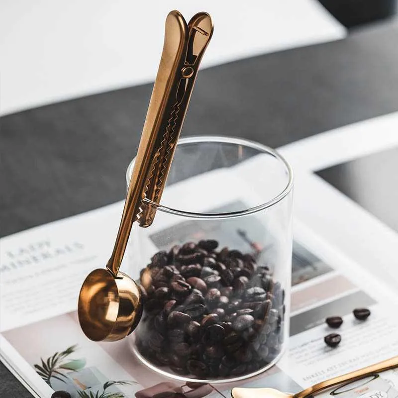 Зажим-совок для кофе из нержавеющей стали | Дом и сад