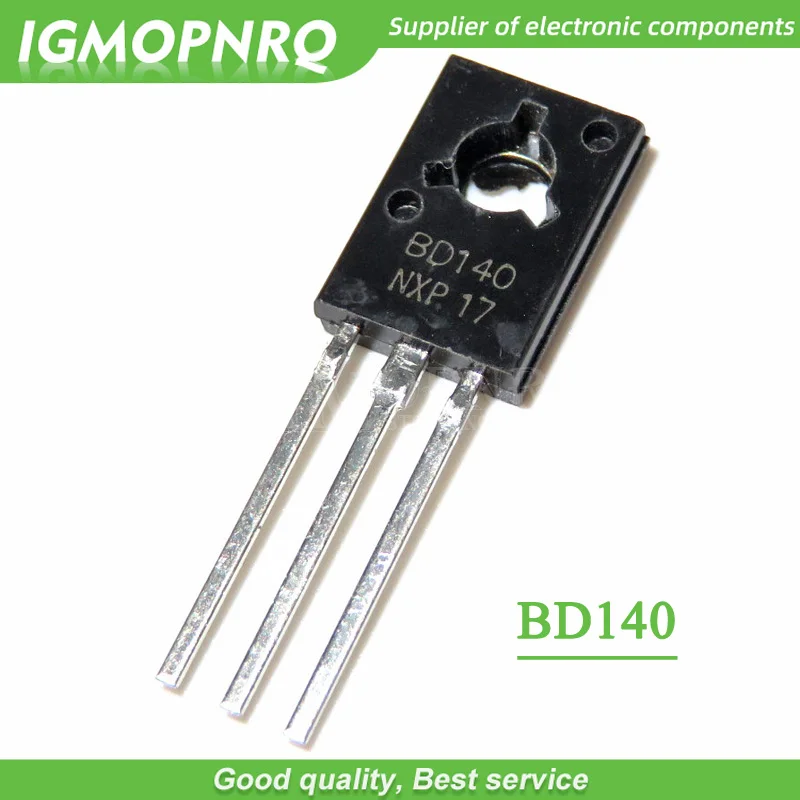 

50 шт. BD140 D140 TO-126 PNP 1.5A 80V NPN Epitaxial Triode новый оригинальный транзистор