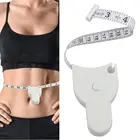 Измерительная лента 150 см60 дюймов, измерительная пленка для тела, талии, груди, ног, сантиметра, измерительная Выдвижная линейка, швейный портной