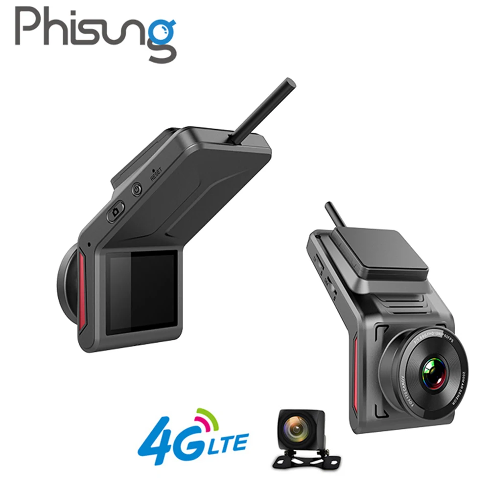 

Rearview Mirror Tachograph Reverse Phisung K18 FHD 1080P 4G WiFi Car DVR GPS Logger Dashcam with Rearview Camera
