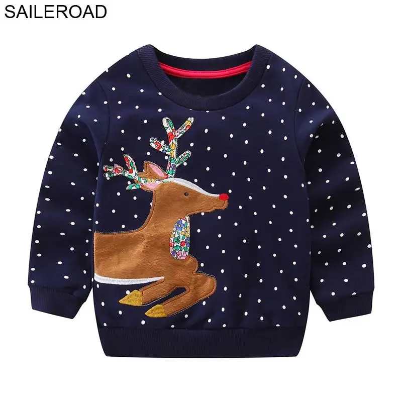 SAILEROAD 2-7 лет свитер девушка однобортный малыш кардиган единорог вышивка детские свитера для детской одежды