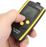 ht 611 breath alcohol tester high resolution lcd display non contact breathalyzerportable breath alcohol tester