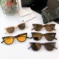 2021 cat eye gm sunglass small face for women sunglasses gentle tete acetate polarized uv400 women sunglasses with original box