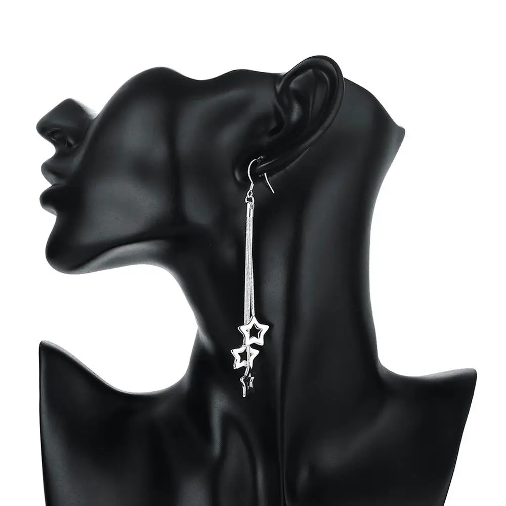 Серьги для женщин звезды серьги пентаграмма длинные pendientes |
