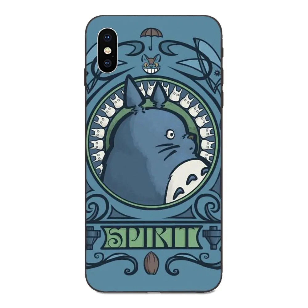 Цветная печать Diy TPU для Xiaomi Redmi Note 3 3S 4 4A 4X 5 5A 6 6A 7 7A K20 Plus Pro S2 Y2 Y3 My Neighbor Totoro Red on.