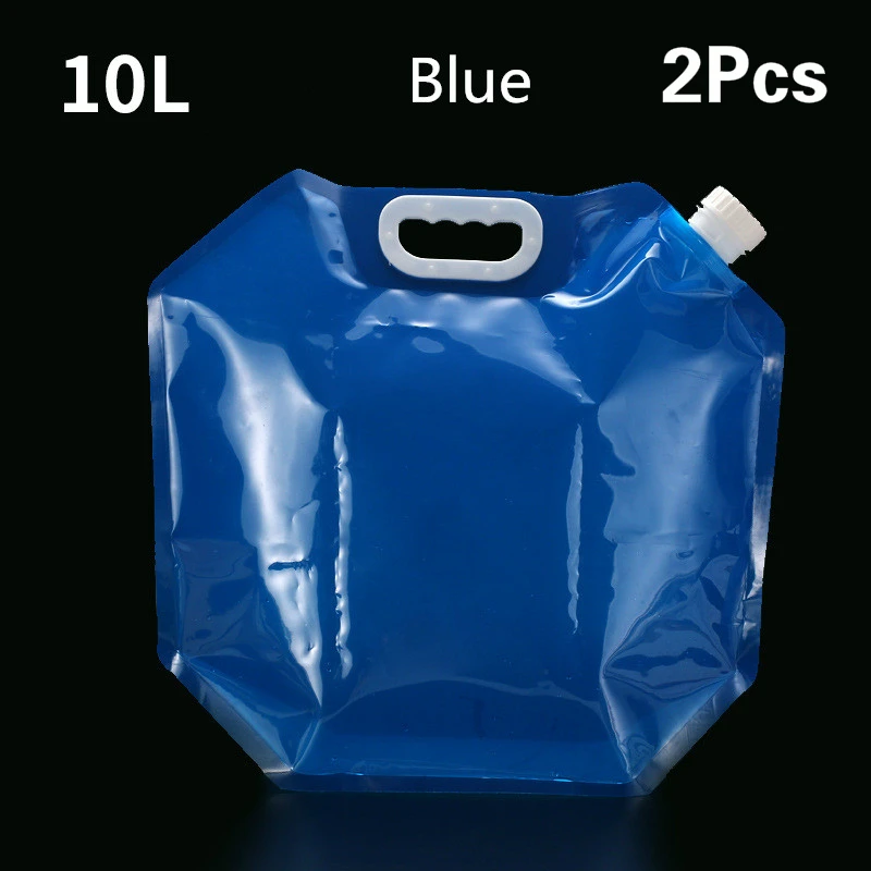 

5/10L Outdoor Foldable Folding Collapsible Drinking Car Water Bag Carrier Container Outdoor Camping Hiking Picnic Emergency Kits