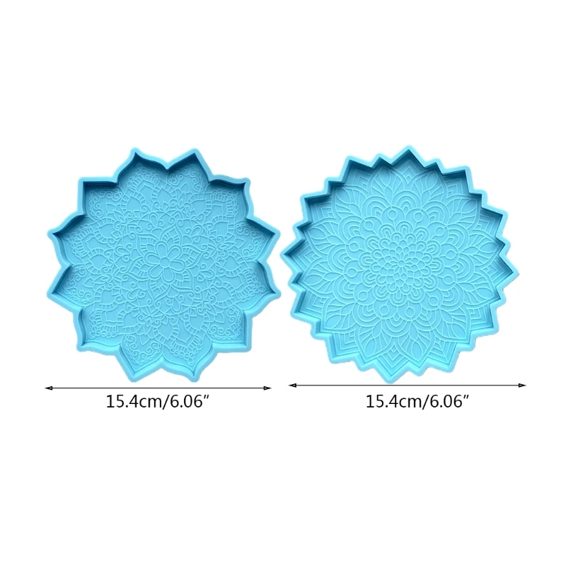 

Tray Molds DIY Resin Coaster Molds Silicone Resin Tray Molds Epoxy Resin Casting Molds for DIY Casting Home Decoration