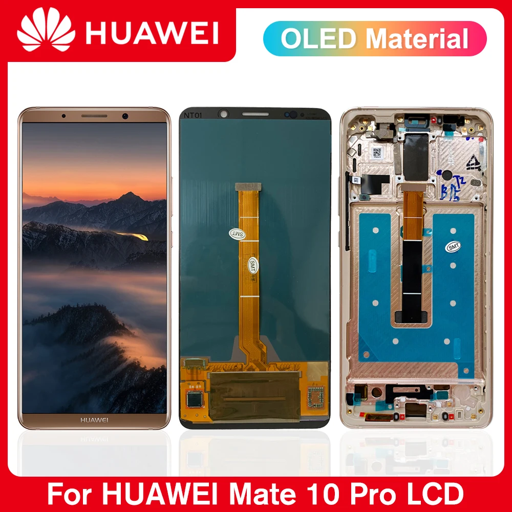 ЖК-дисплей 6 0 &quotOLED для Huawei Mate 10 Pro сменный сенсорный экран Mate10Pro дигитайзер