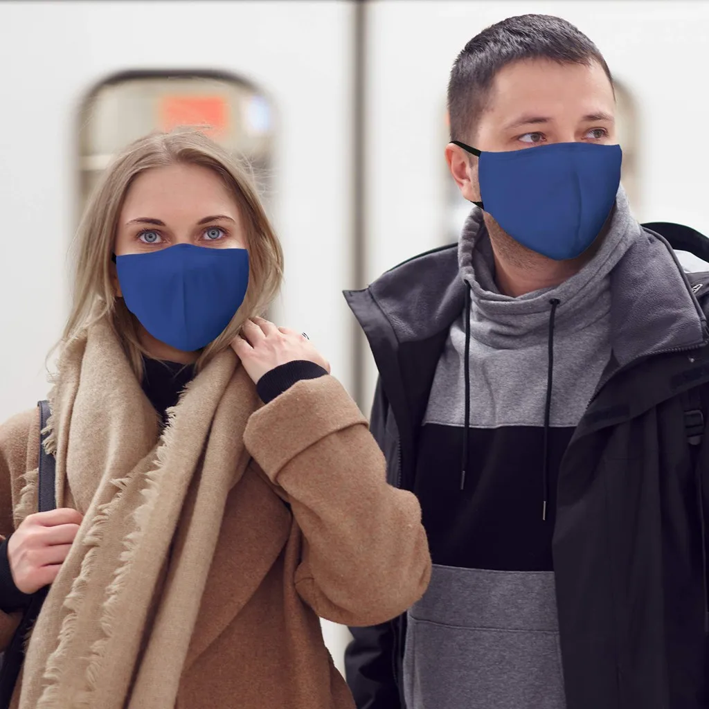 Женская моющаяся маска для лица с принтом взрослых и женщин защищающая от дымки