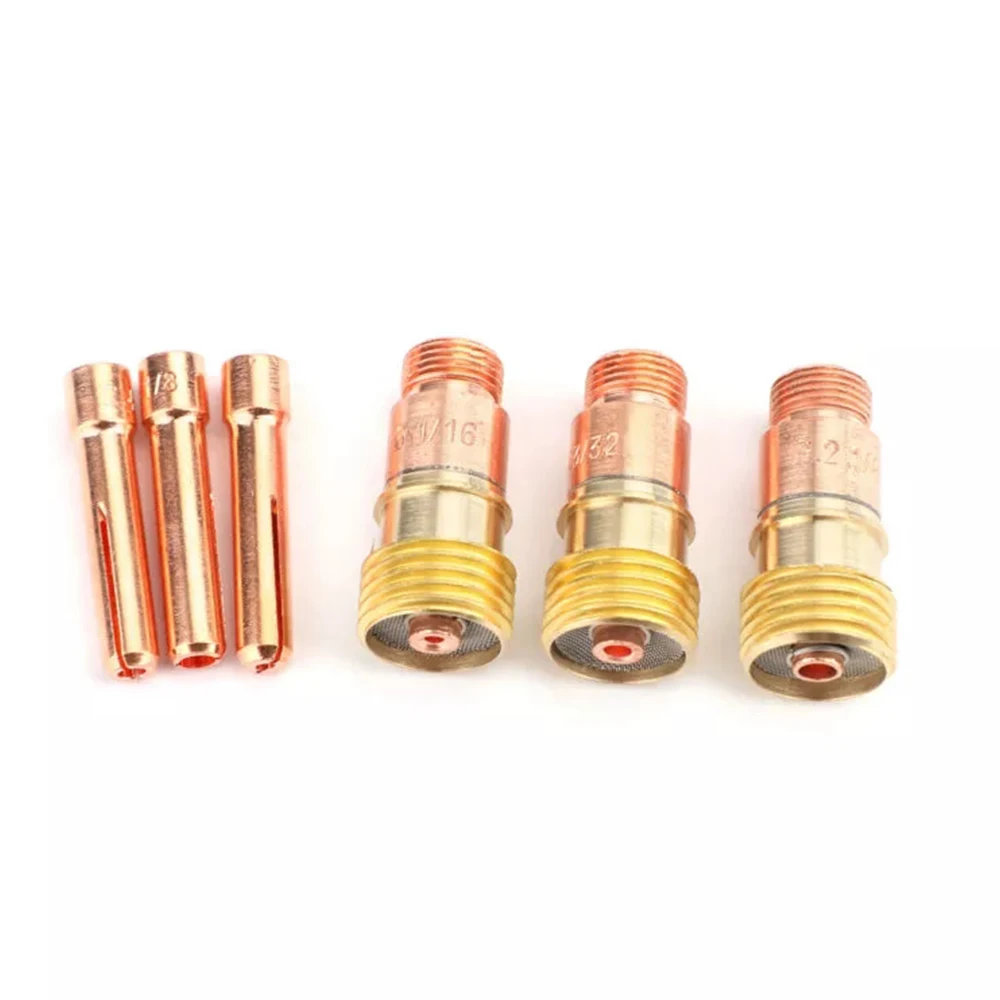 

31 PCS TIG Welding Torch Accessories Stubby Gas Lens Pyrex Glass Cup Kit for WP-17/18/26 Practical Welding Accessories Easy Use