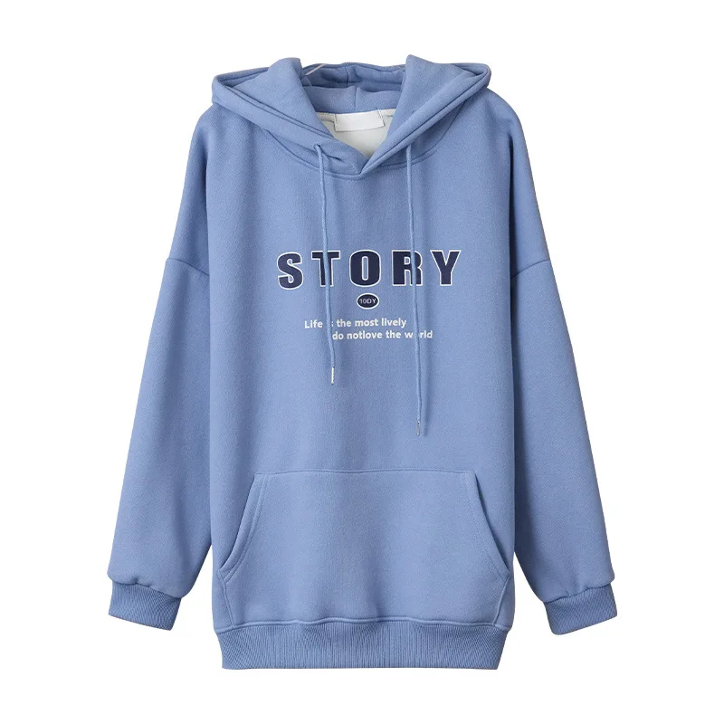 Осень/Зима 2021 Женская парная худи толстовка из флиса спортивный костюм