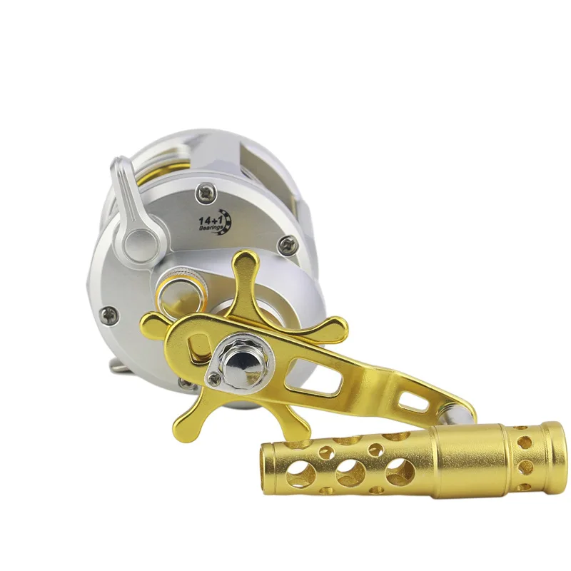 

YINGTOUMAN Baitcasting Reel High Speed Gear Ratio Fresh/Saltwater Magnetic Brake System Ultralight TA1000-5000 Fishing Reel