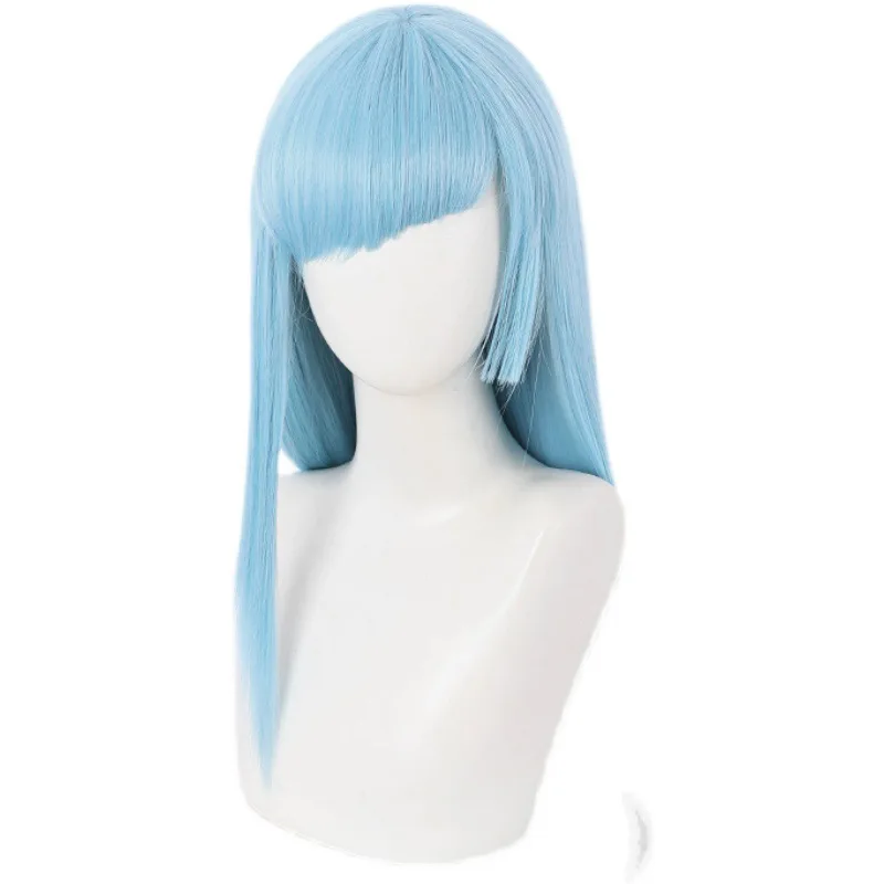 

Anime Jujutsu Kaisen Cosplay Wig Miwa Kasumi Role Play Men Women Halloween Party Cosplay Blue Long Heat Resistant Synthetic Wigs