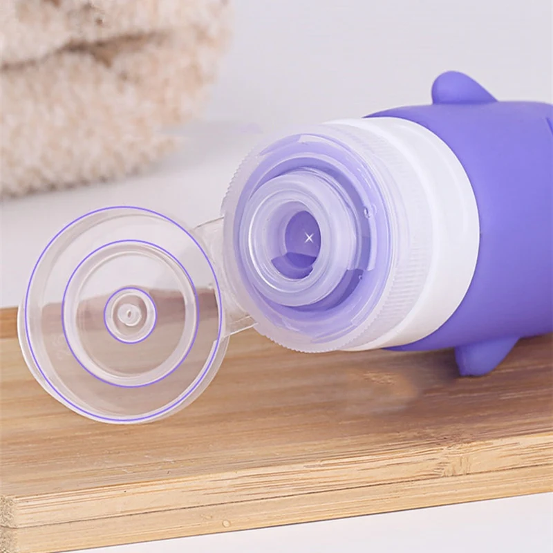 2020 силиконовый пресс флакон бутылка для эмульсии портативный косметический