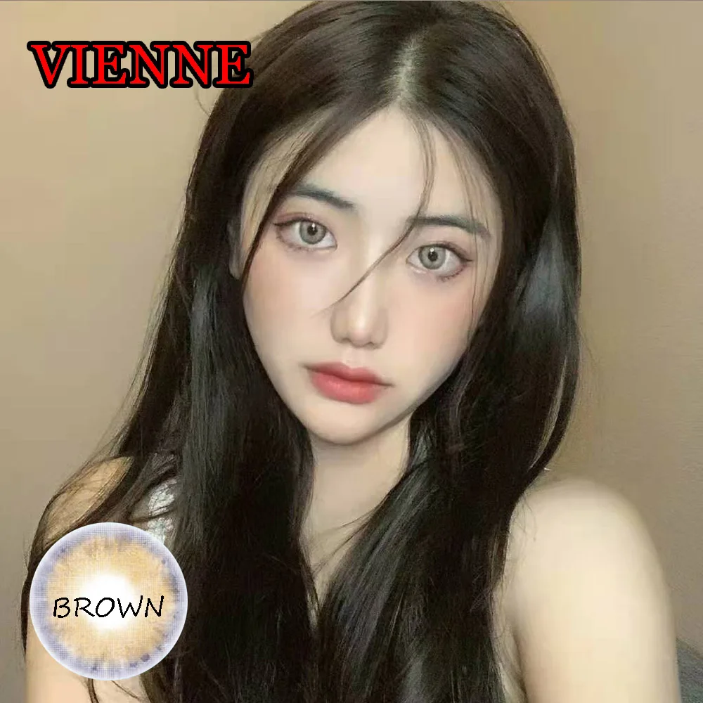 

Unisex 1 Year Circle Contact Lens for Eyes 2020 New Style Beautiful Pupil Vienne lentes de contacto