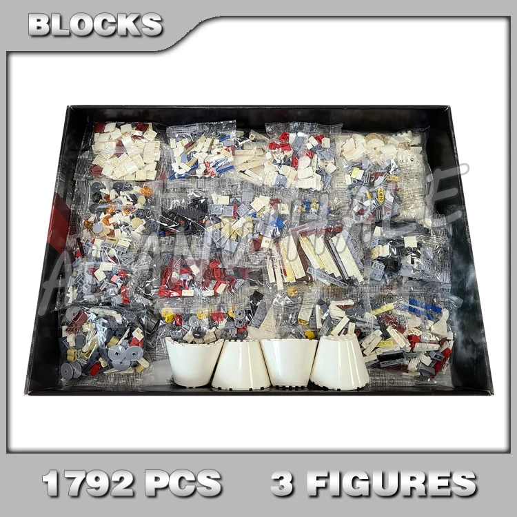 

1792pcs Star Battle Rebel Starship Blockade Runner Cruiser Tantive IV Wars 11431 Model Building Block Toy Compatible With Brick