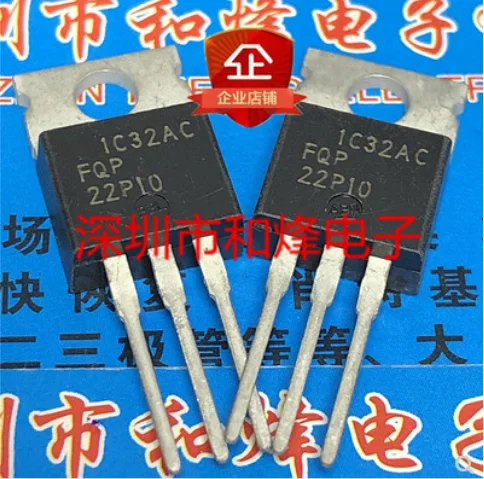 

Free Shipping 20pcs FQP22P10 TO-220 100V 22A