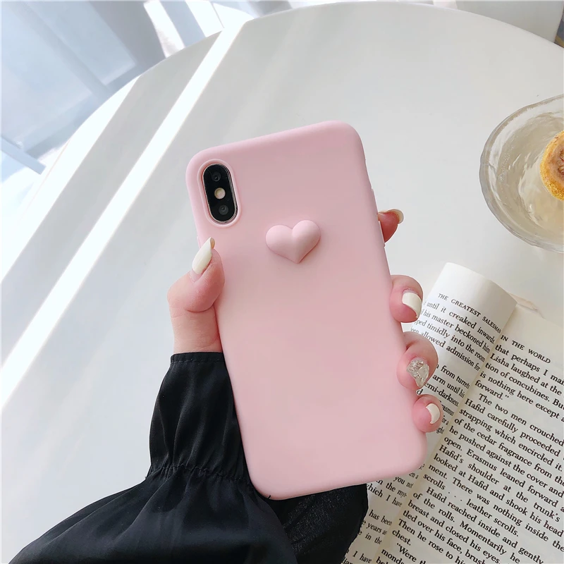 Милый силиконовый чехол для телефона с животными iPhone 6 S 7 Plus 8 X XR XSMAX мягкий \