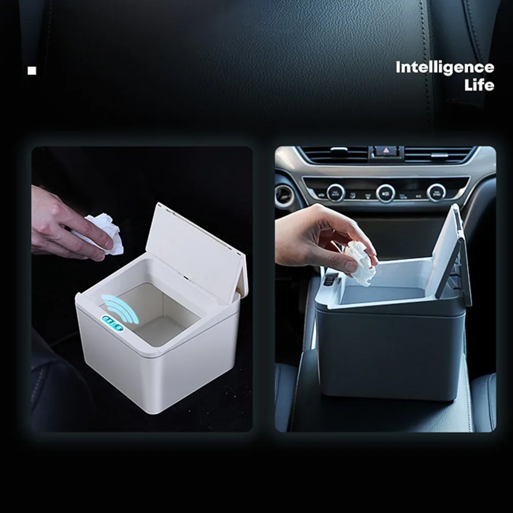 Умная мусорная корзина с датчиком движения бесконтактная Автоматическая урна
