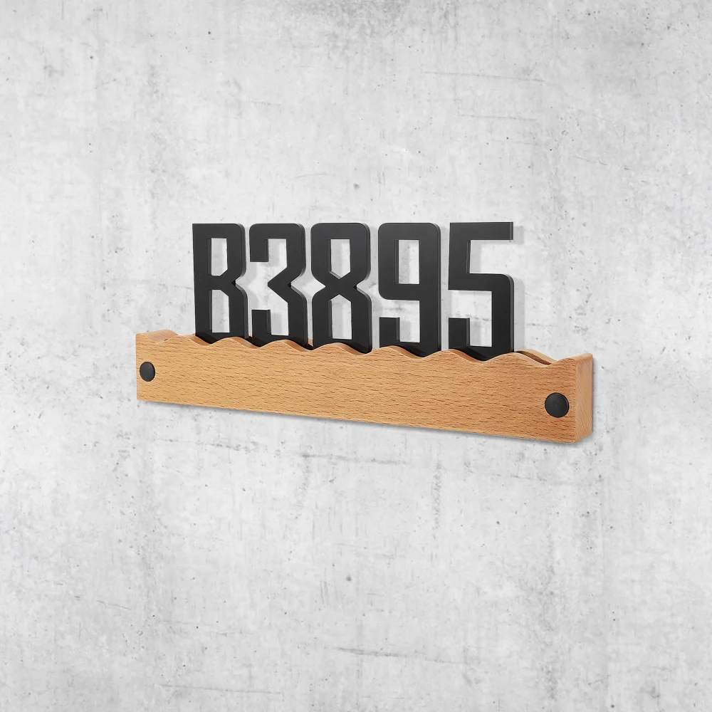 Плавающий дом с цифрами деревянные знаки буквы большая современная дверь