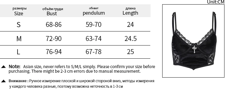 

Sexy Black Camis Gothic Clothes Women Aesthetic Cross Lace Camisole Goth Dark Bodycon Backless Corset Tops Clubwear Y2k Crop Top