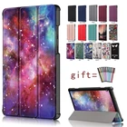 Чехол для Lenovo Tab M10 HD(2nd Gen), умный чехол для Lenovo Funda, ультратонкий магнитный складной кожаный чехол-подставка + ручка