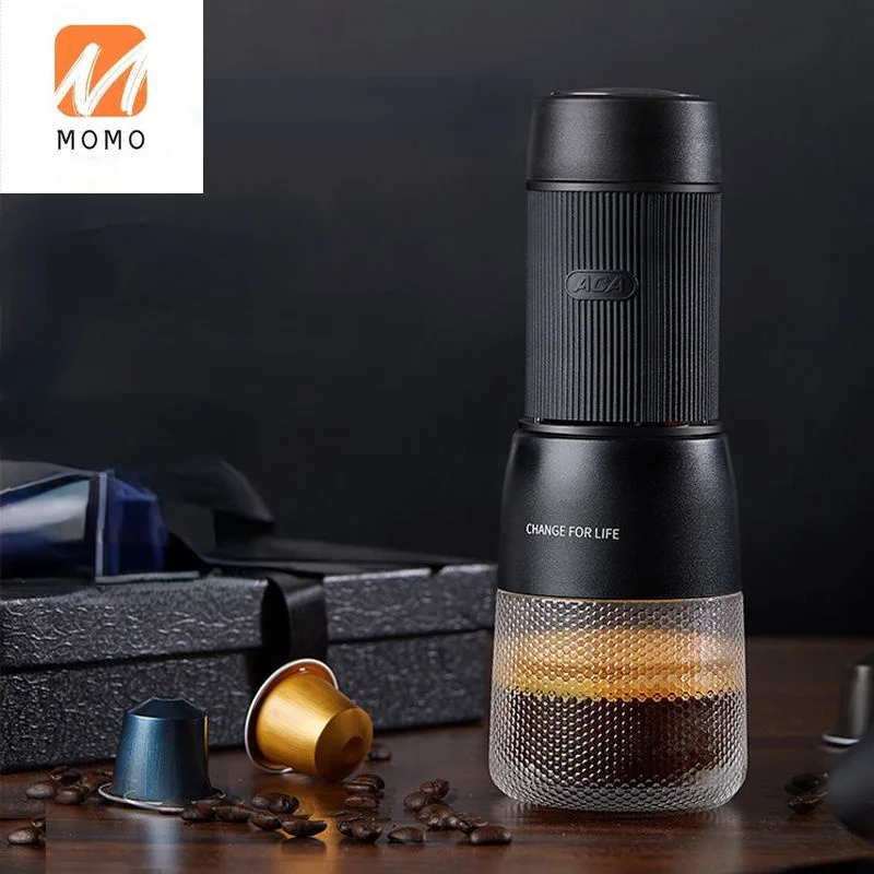 

Luxury Coffee Machine Home Travel Mini Handheld Portable Capsule Coffee Machine Integrated AC-MC01