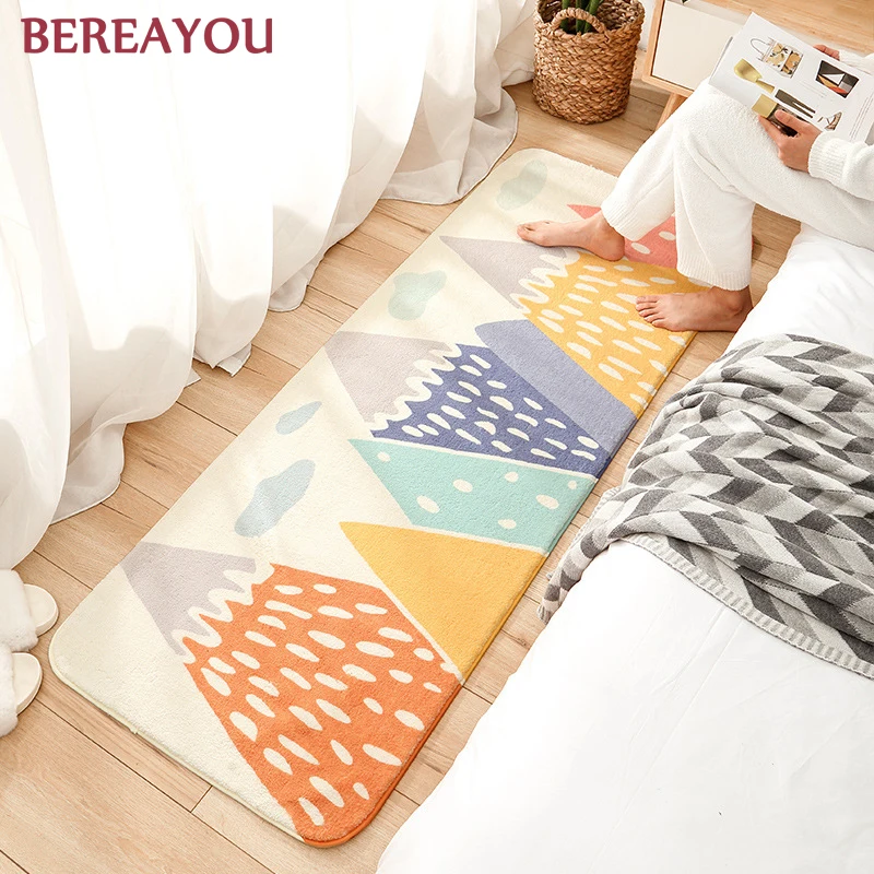 Скандинавские коврики мультяшный Детский ковер для дома спальни гостиной кухни