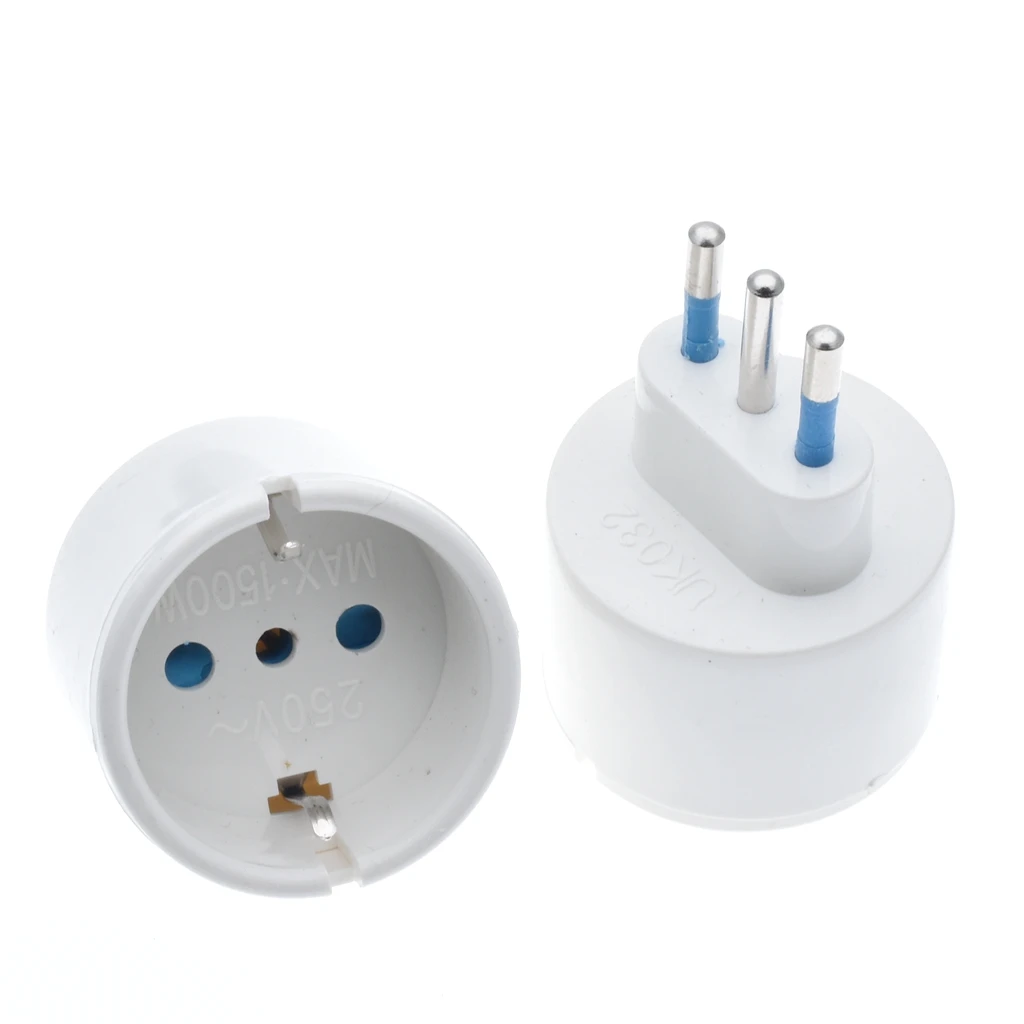 Европейская вилка ЕС в Италию стандартная розетка адаптера питания 10 А
