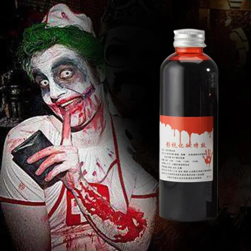 

Halloween Scary Bloody Toys, Artificial Fake Blood Capsules, Blood Vampire Fake Bag, Teeth Simulation, Plasma Vomiting Real L5B4
