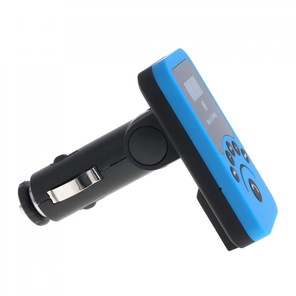 Автомобильный ЖК-синий Bluetooth MP3 музыкальный плеер комплект авто радио Hands-free