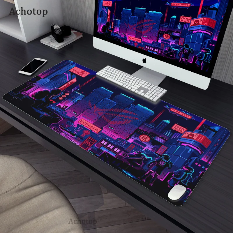

Computer Mouse Pad ASUS ROG Gaming MousePad Large Mouse pad PC Gamer XXL 900x400 Mause Carpet PC Desk Mat keyboard pad Boy Gifts