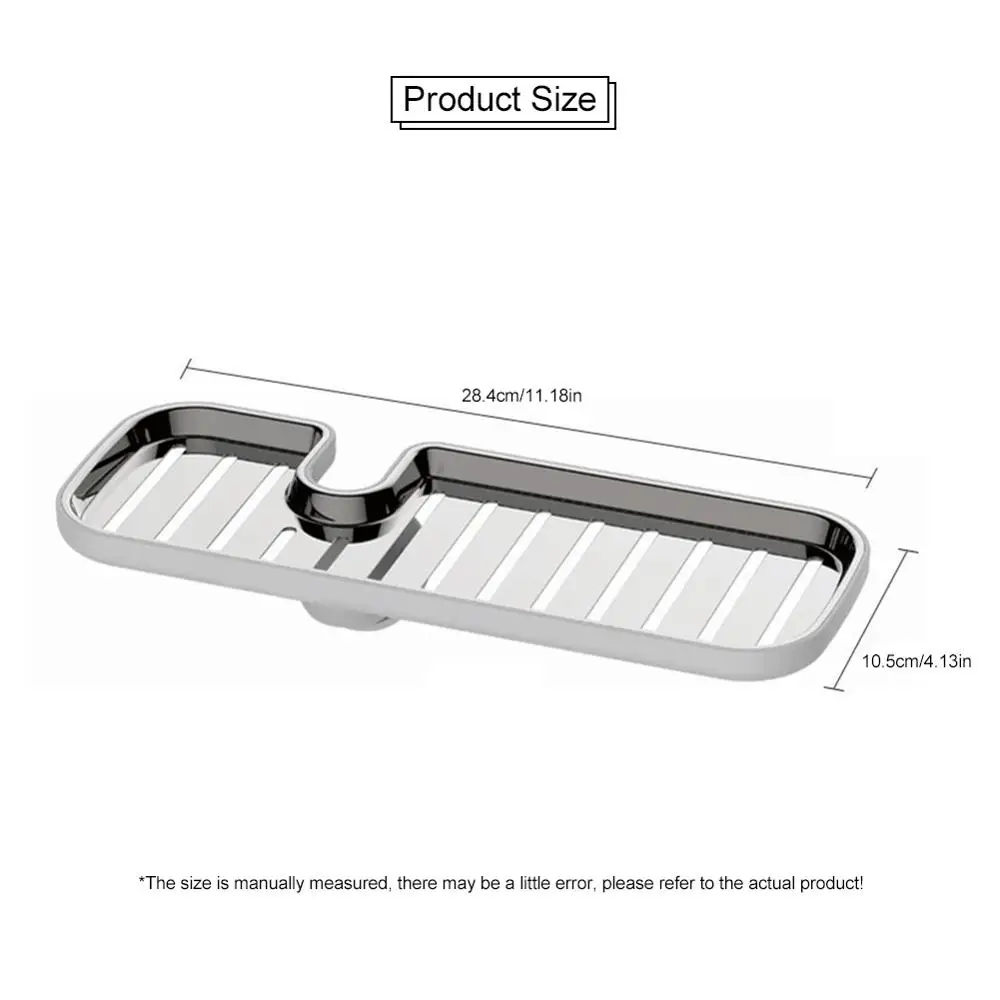 

Stainless Steel Faucet Rack Kitchen Supplies Sink Storage Rack Sink Rag Drain Basket Drainer Rack for Kitchen Sink Bathroom Show