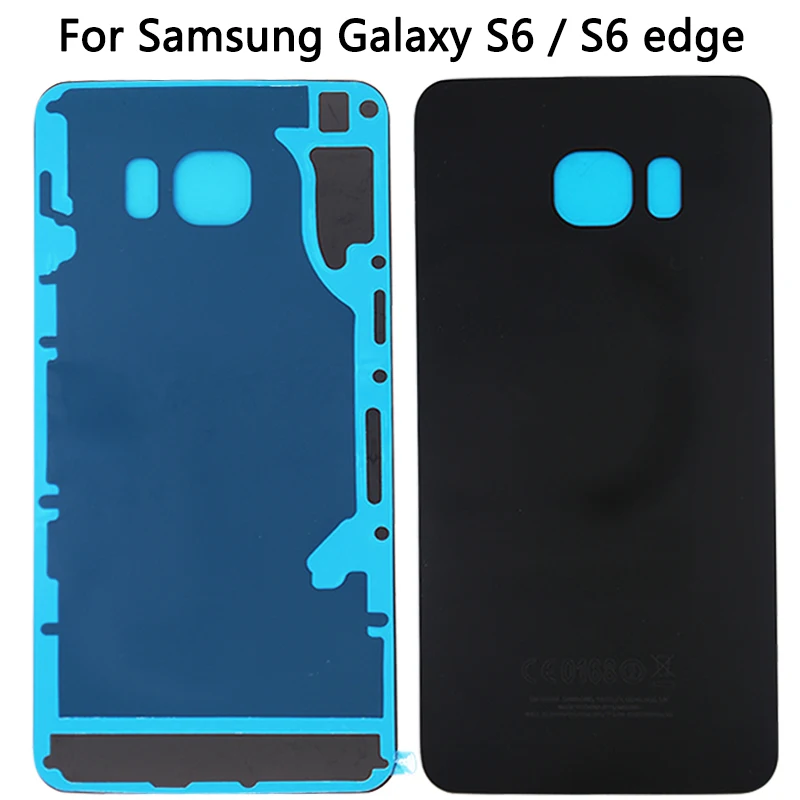 Оригинальная задняя крышка S6 G920 для Samsung Galaxy Edge G925 / Plus G928 Крышка батарейного