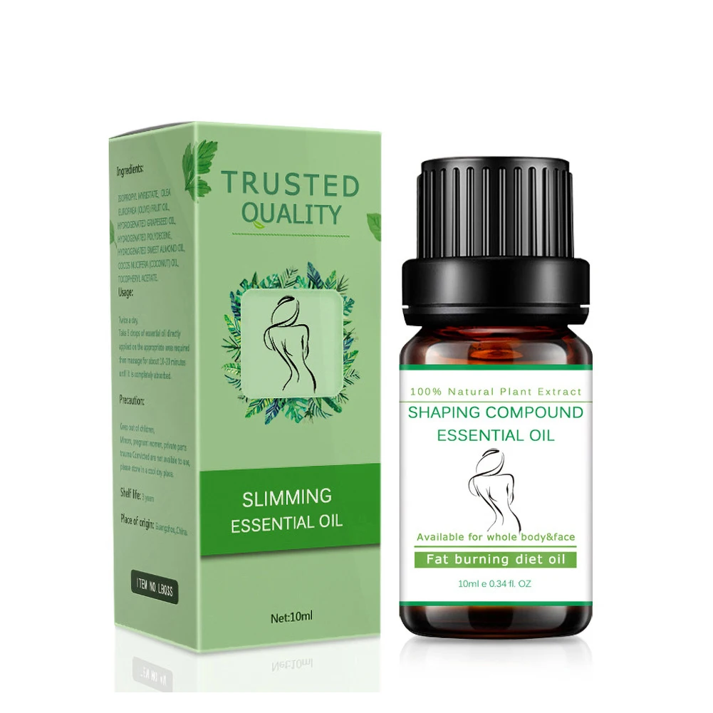 

10ml Effect Slimming Essential Oils Lose Weight Thin Leg Waist Fat Burner Burning Anti Cellulite Weight Loss Slimming Oil