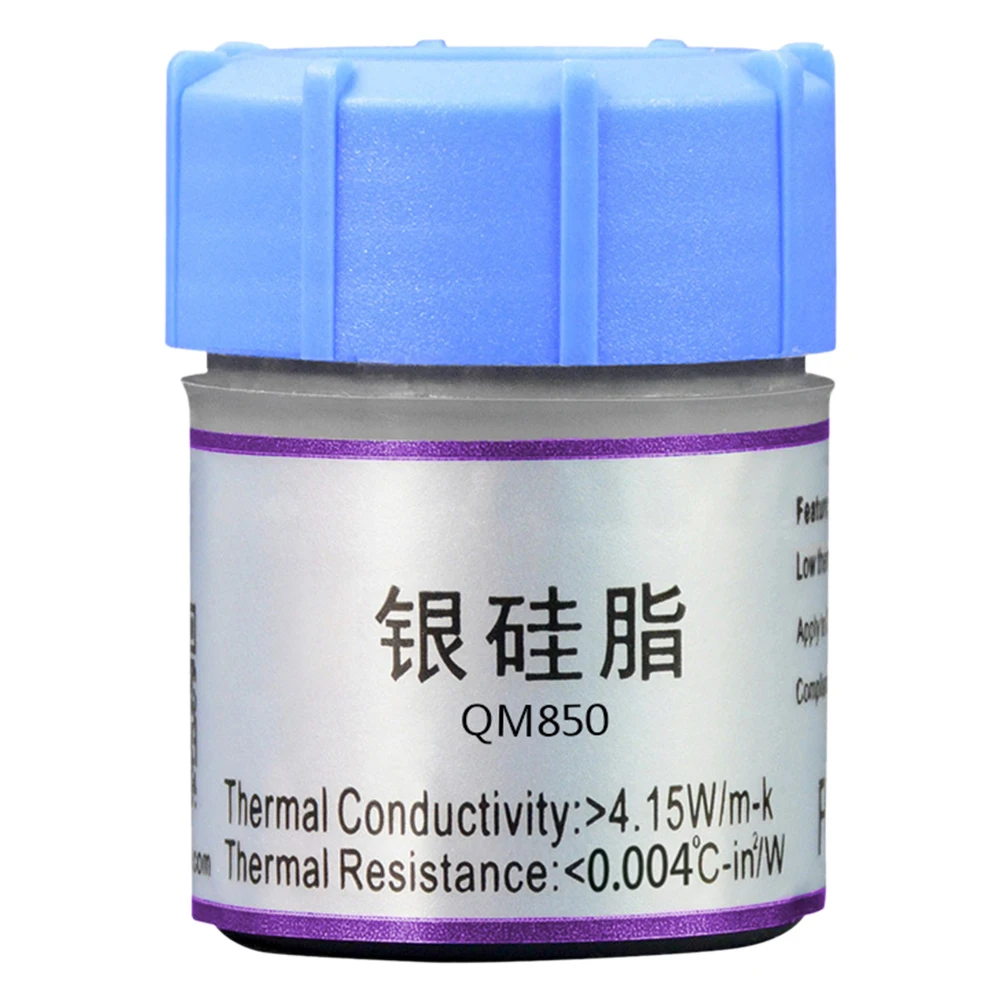 

25g QM850 Chipset Desktop PC Heat Guide GPU Conductive Silicone Grease Laptop CPU Cooling Compound Thermal Paste Computer