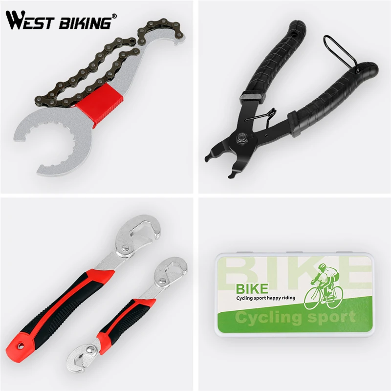 Набор многофункциональных велосипедных инструментов 14 видов для ремонта