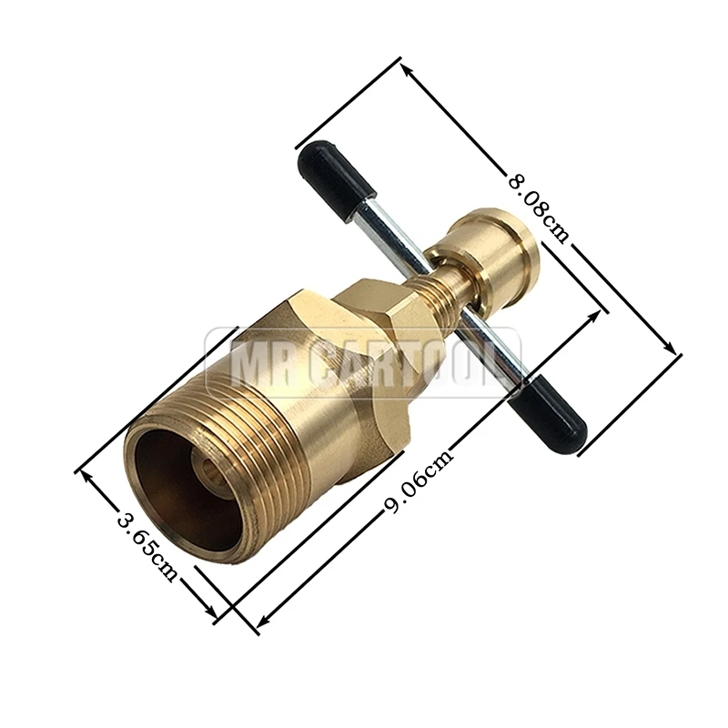 MR CARTOOL 675228 15 мм и 22 оливковый Съемник сплошной латунная медная труба фитинг