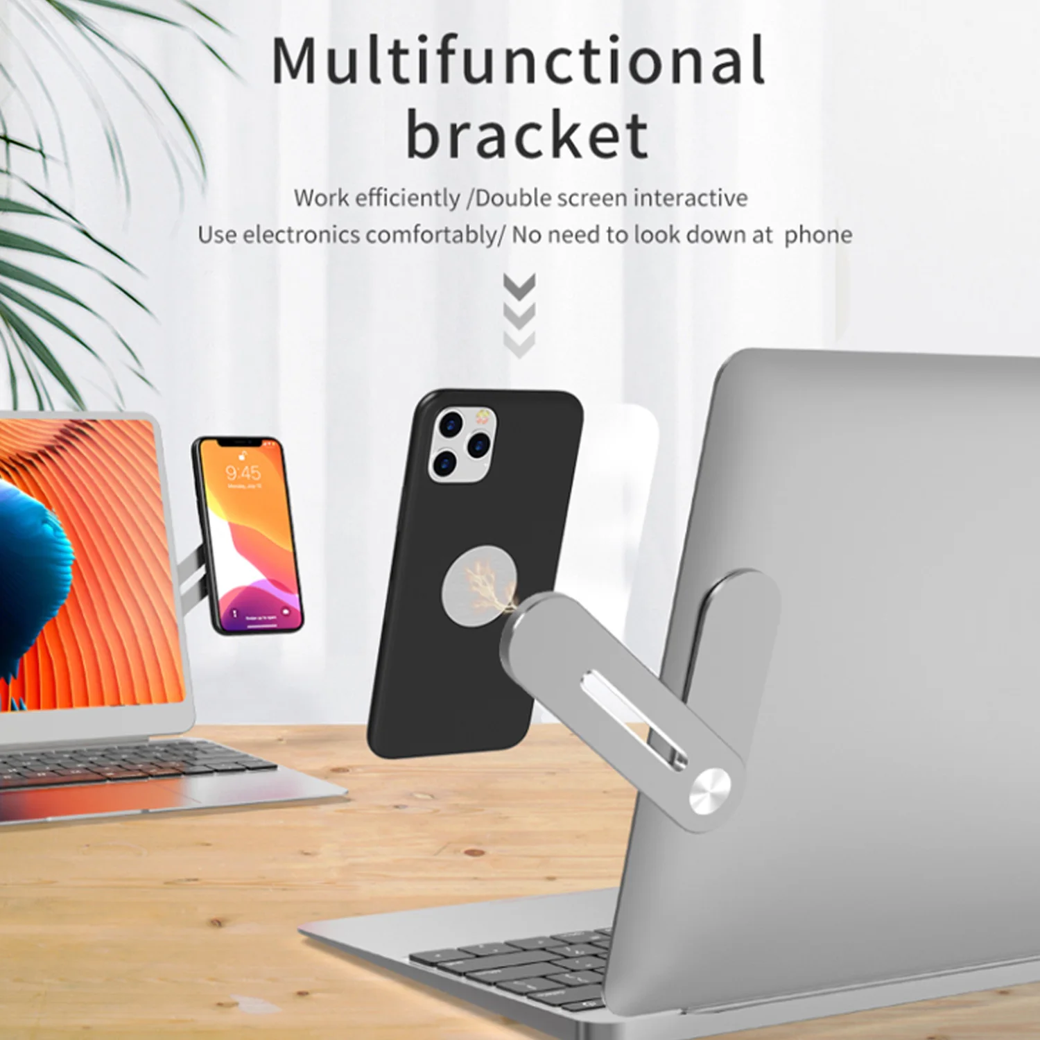 Держатель для телефона и планшета с боковым креплением|Подставки планшетов| |