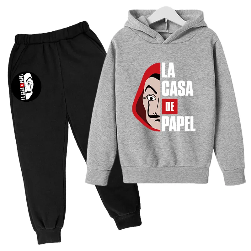 pants suit sports Casual Jogging Suit Dinosaur Sweatshirts girl Hoodies Warm Pullovers Tops Girl Teen Kawaii Hooded baby clothes