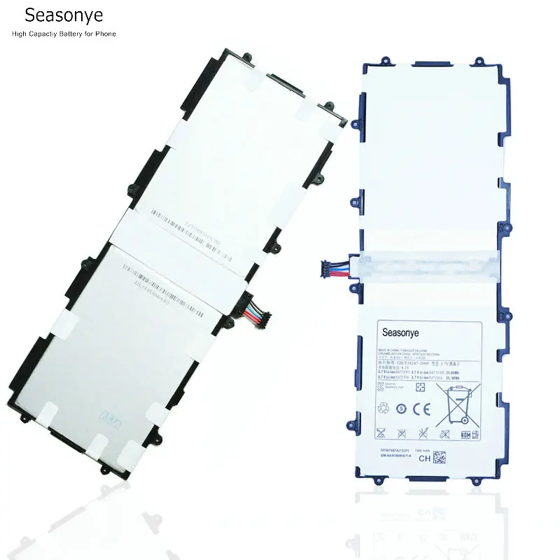 Seasonye 7000 мАч/25.9Wh SP3676B1A(1S2P) замена Батарея для samsung Galaxy Tablet Tab 2 Note 10,1 P5100 P5110 P7500 P7510
