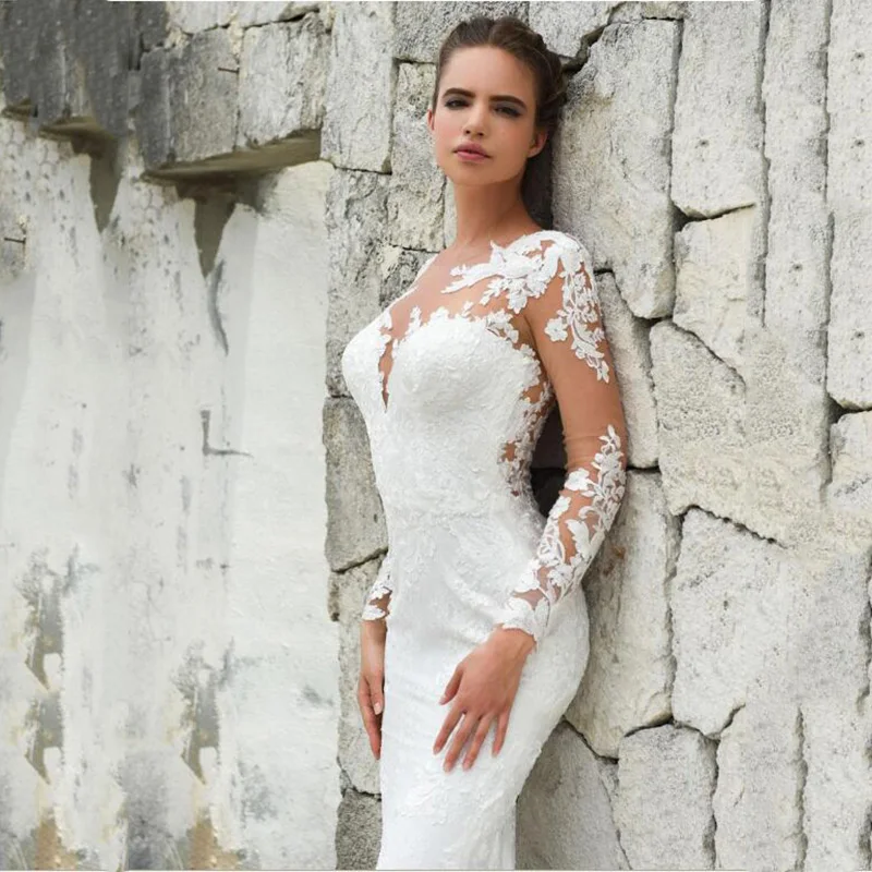 

BAZIIINGAAA Simple Wedding Dress Lace Little Beading Strapless Dress Luxury Wedding Gowns Bridal Can Be Washed Bride Dresses